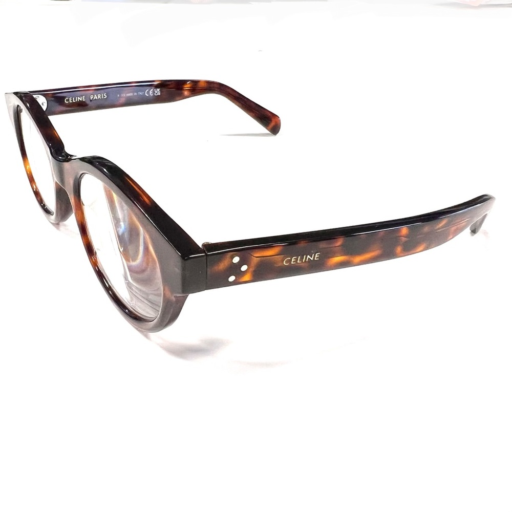 Celine CL50138l 052 49-21-145 D Eyeglasses Frames Tortoise Glasses CL 50138l - Picture 4 of 12